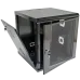 19"12U, 600х600х640 мм Шафа акрилове скло чорна