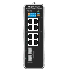 Ruijie Reyee RG-NIS2100-8GT2SFP-HP PoE++ Комутатор 10 портів керований