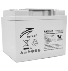 AGM RITAR RA12-40 12V 40Ah Аккумуляторная батарея