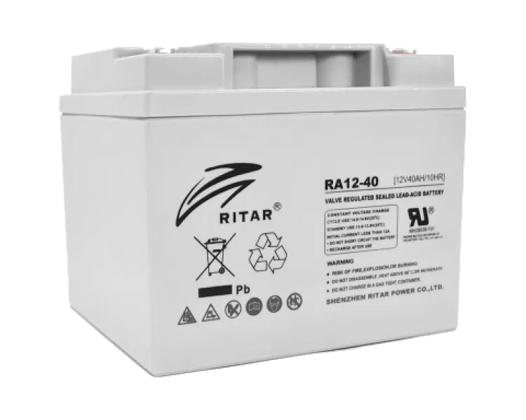 AGM RITAR RA12-40 12V 40Ah Аккумуляторная батарея