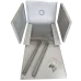 Hypernet WMNC66-12U-FLAT-AC Шафа комутаційна настінна 12U 600x600 розбірна сіра