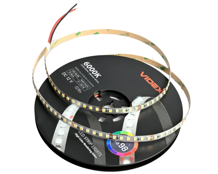 VIDEX (VL-LST28144-12126-B10) DC12V 120W 10M 6000K LED стрічка