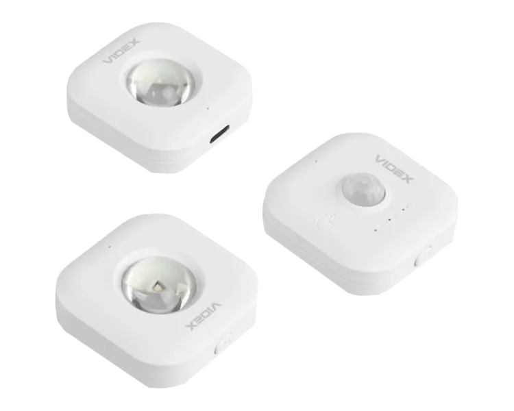 VIDEX VL-NL075-21 35Lm 3000K-6500K Набір LED світильників акумуляторних з датчиком руху