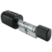 SEVEN LOCK SL-7774BF black (35-90мм) (циліндр) Біометричний замок