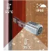 SEVEN LOCK SL-7774BF black (35-90мм) (циліндр) Біометричний замок