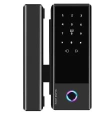 SEVEN LOCK SL-7776BF black Розумний біометричний замок на скляні двері