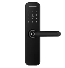 SEVEN LOCK SL-7766BF black (без врізної частини) Розумний дверний біометричний замок
