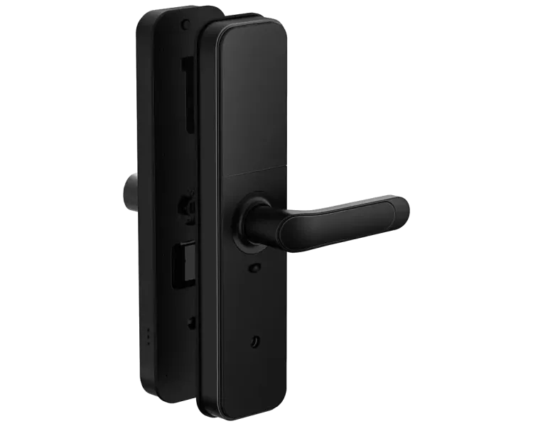 SEVEN LOCK SL-7766BF black (без врізної частини) Розумний дверний біометричний замок
