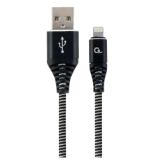 Cablexpert CC-USB2B-AMLM-2M-BW USB 2.0/Lightning 2м Кабель
