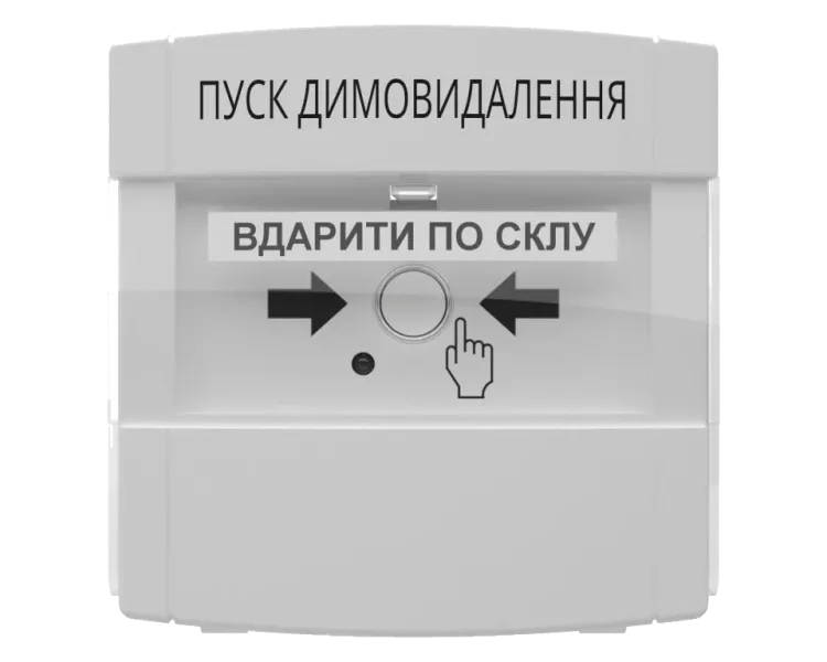 Tiras DETECTO BTN 100 (1.1) ПУСК ДИМОВИДАЛЕННЯ Адресна кнопка керування автоматикою