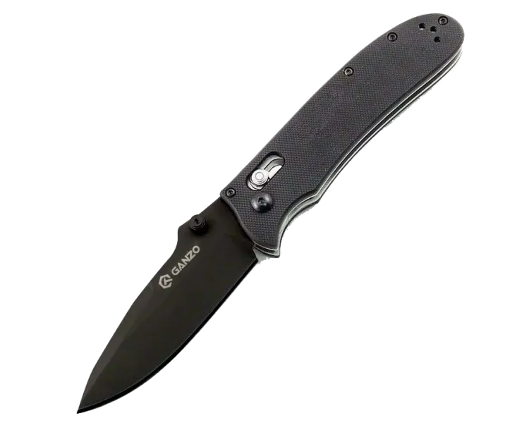Ganzo G704 Ніж складаний із чорним лезом