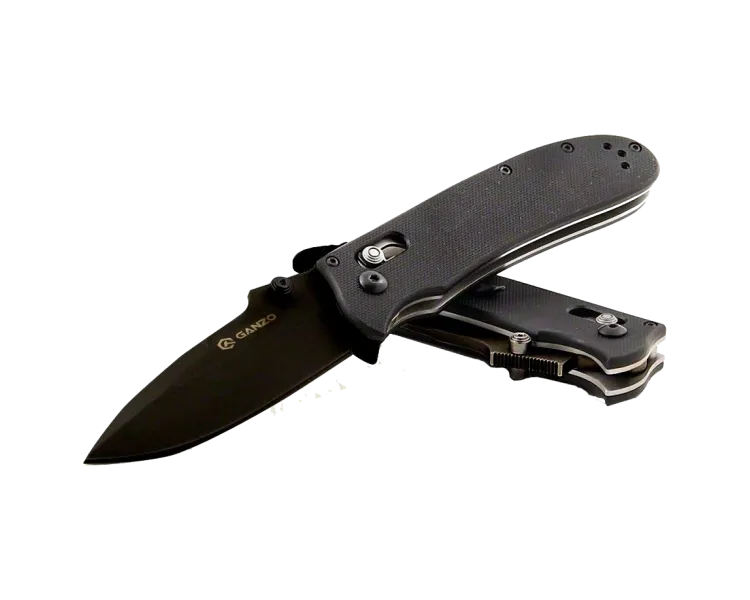 Ganzo G704 Ніж складаний із чорним лезом