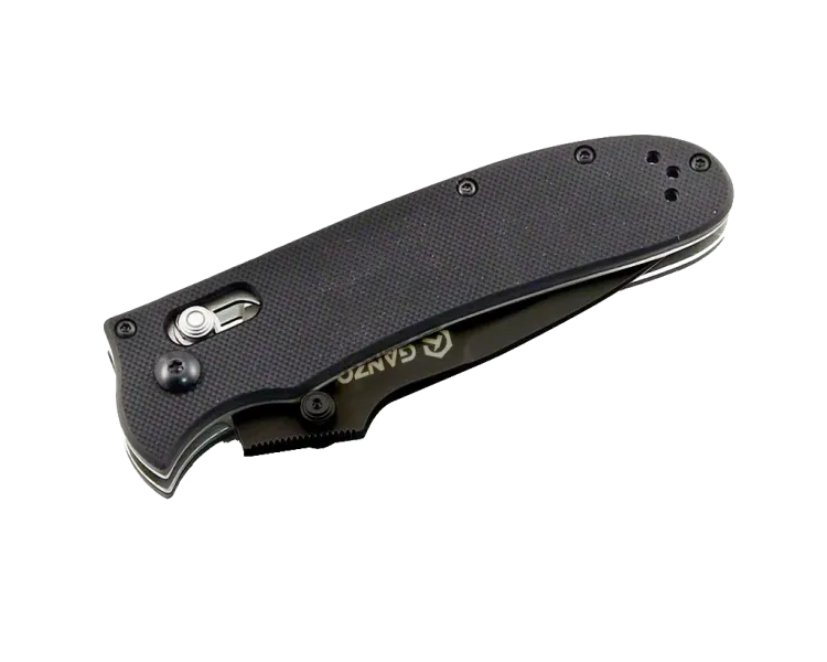 Ganzo G704 Ніж складаний із чорним лезом