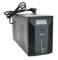 Ritar RTM2000 (1200W) Proxima-D LCD, AVR, 2st, 3xSCHUKO socket, 4x12V7,5Ah Джерела безперебійного живлення