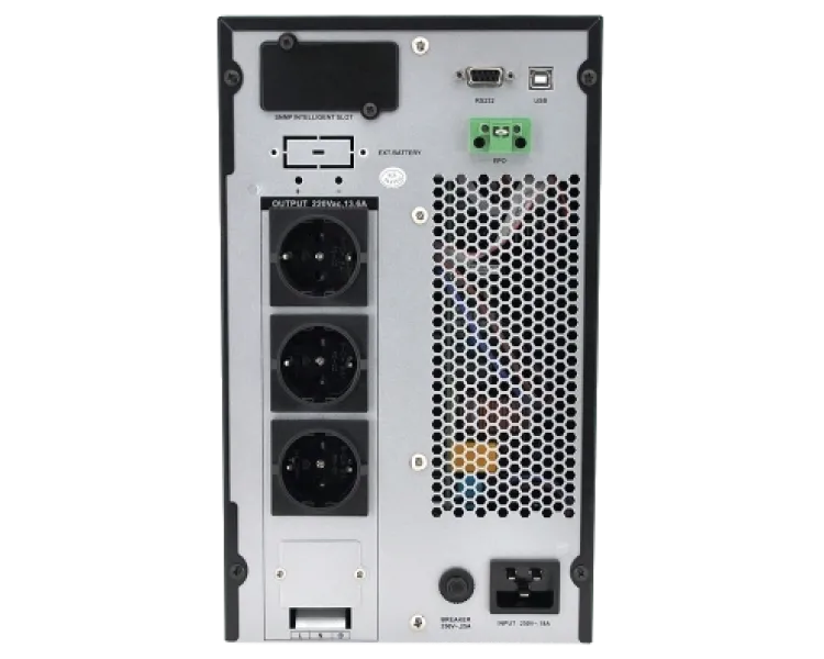 Ritar PT-3KS-LCD 3000VA (2700Вт) 72 V 12V 7.5 Ah Джерело безперебійного живлення з правильною синусоїдою