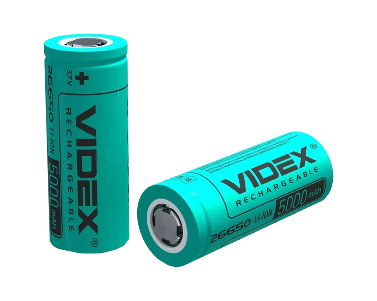 Videx Li-ion 26650 5000mAh Аккумулятор