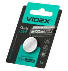 Videx LIR2032 BLISTER CARD Акумулятор літієвий