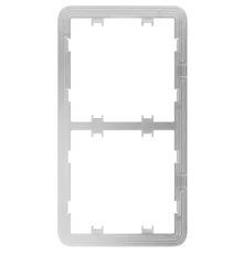 Ajax Frame (2 seats) vertical Рамка для двох вимикачів