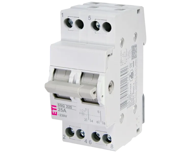 ЕТІ SSQ 225 "1-0-2" 2p 25A Перемикач навантаження