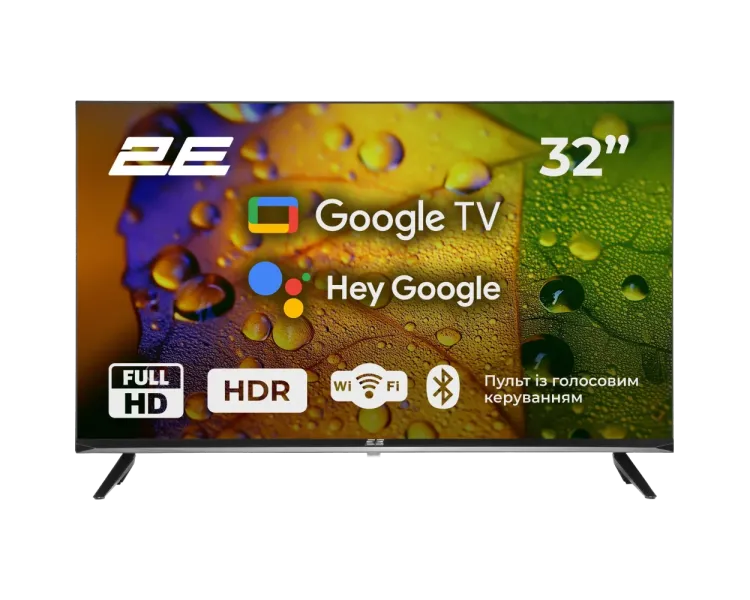 2E 32A07KF 32" дюйма 1920x1080 Google TV Телевізор