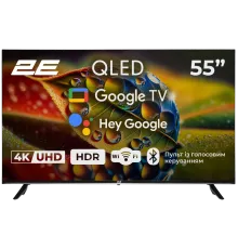 2E 55A77Q 55” дюйма 3840x2160 QLED Google TV Телевізор