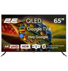 2E 65A77Q 65" дюймів 3840x2160 QLED Google TV Телевізор