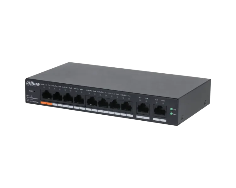 Dahua DH-CS4010-8ET-60 PoE Комутатор 10 портів керований
