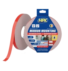 HPX DS1905 MIRROR MOUNTING 19мм х 25м Стрічка двохстороння спінена для дзеркал
