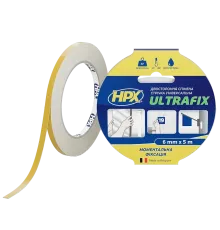 HPX DSU0605 ULTRAFIX 6мм х 5м Стрічка двохстороння