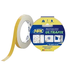 HPX DSU1205 ULTRAFIX 12мм х 5м Стрічка двохстороння