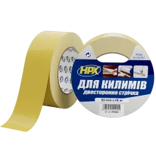 HPX CT5025 CARPET TAPE 50мм х 25м Стрічка двохстороння для фіксації килимків