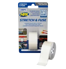 HPX SI2503 Stretch&Fuse 25мм х 3м Стрічка силіконова вулканізуюча