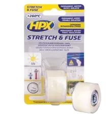 HPX SI2580 Stretch&Fuse 25мм х 1.8м Стрічка силіконова вулканізуюча