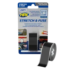 HPX SZ2503 Stretch&Fuse 25мм х 3м Стрічка силіконова вулканізуюча