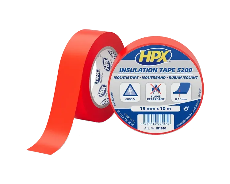 HPX IR1910 HPX5200 19мм х 10м Стрічка ПВХ ізоляційна