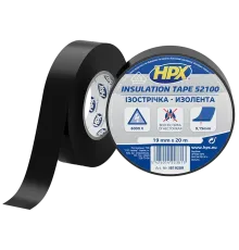 HPX IB1920 HPX52100 19мм х 20м Стрічка ПВХ ізоляційна