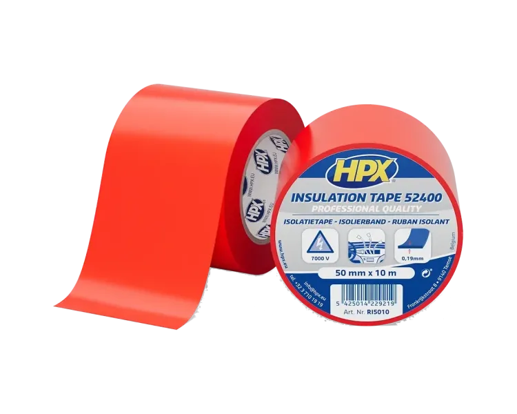 HPX RI5010 52400 50мм x 10м Стрічка ПВХ ізоляційна
