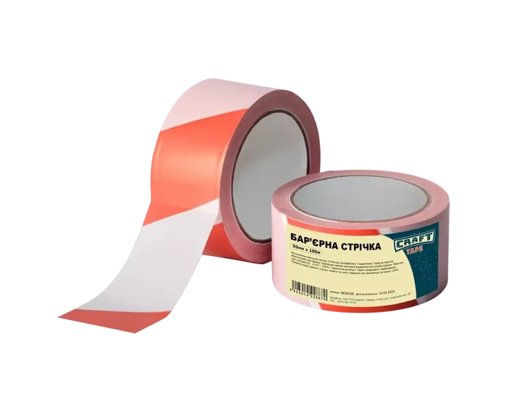 CRAFT TAPE BC50100 50мм x 100м Стрічка бар'єрна