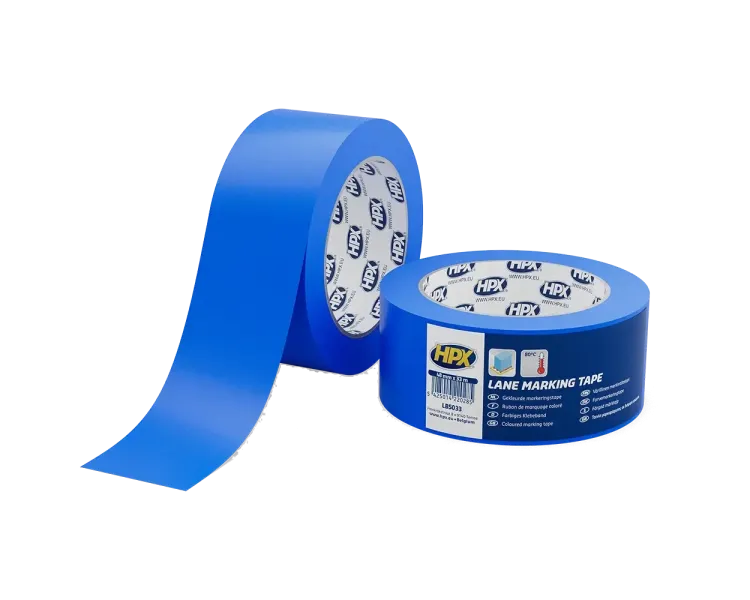 HPX LB5033 Lane Marking Tape 50мм x 33м Стрічка самоклеюча для маркування підлоги