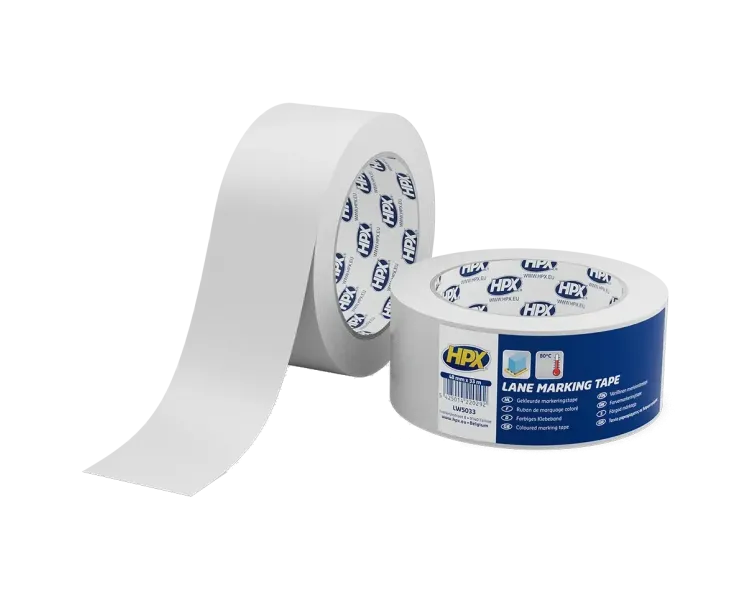 HPX LW5033 Lane Marking Tape 50мм x 33м Стрічка самоклеюча для маркування підлоги