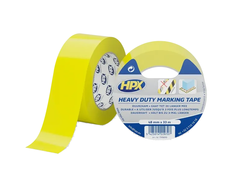 HPX TY5033 HEAVY DUTY 48мм х 33м Стрічка для розмітки