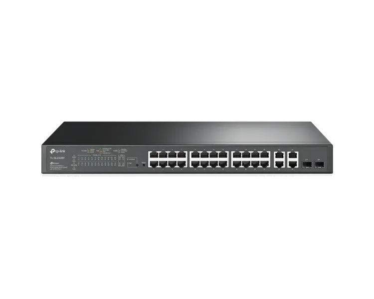 TP-Link TL-SL2428P PoE+ Комутатор 24 порти керований