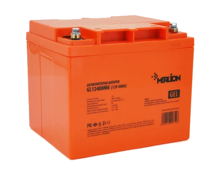 MERLION GL12400M6 12V 40Ah Акумуляторна батарея