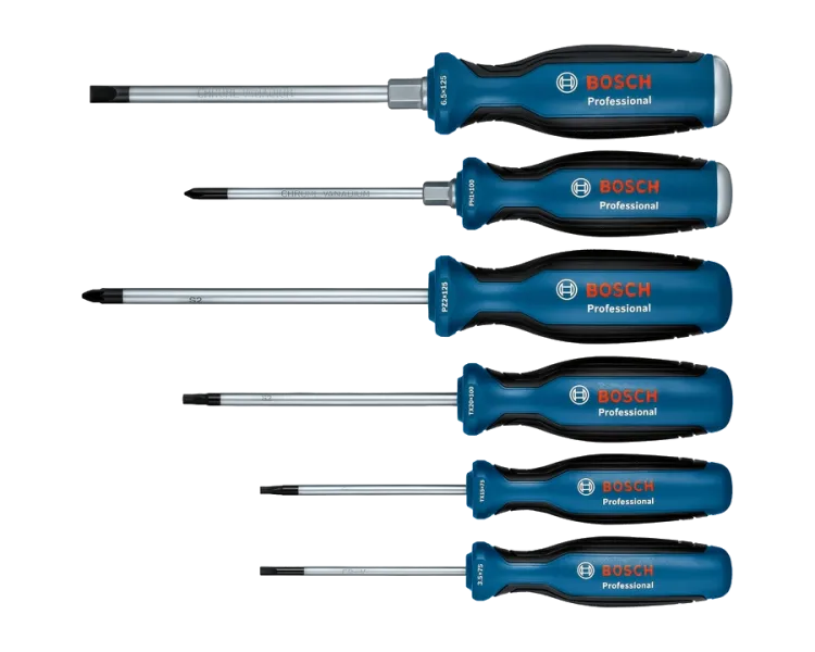 Bosch Professional (1600A02CV3) SL / PH / PZ / TX 6 шт Набір викруток
