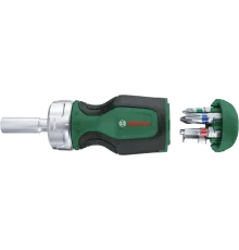 Bosch Stubby (1600A027PK) з тріскачкою + 6 біт Викрутка