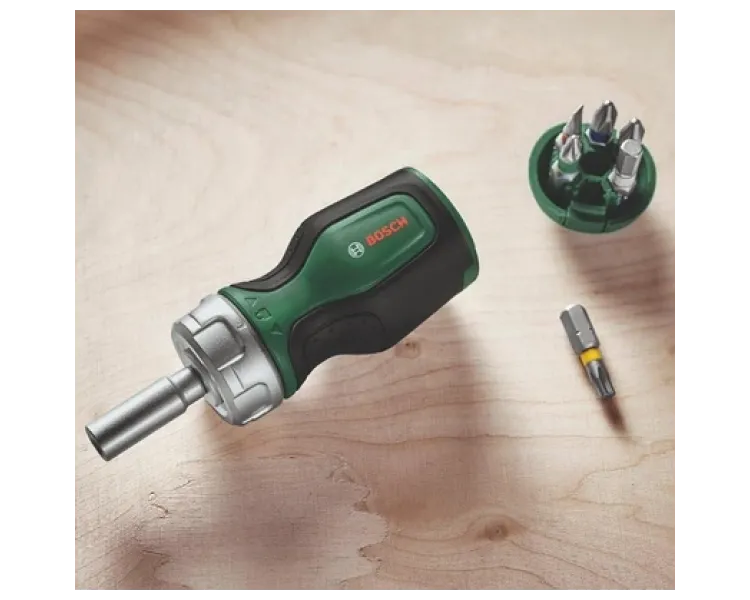 Bosch Bike (1600A027PN) Викрутка з тріскачкою + 6 біт