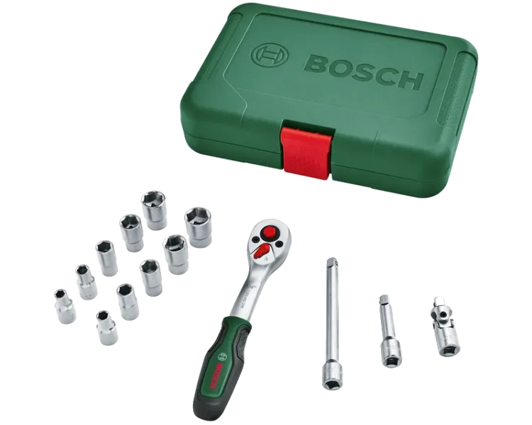 Bosch (1600A02BY0) 1/4" 14 шт Набір торцевих головок