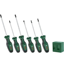 Bosch (1600A02W7L) PH/PZ/SL/Torx 6 шт + намагнічувач Набір викруток