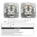 Schneider Electric Sedna Design & Elements SDD111022 з заземлення та шторками Розетка