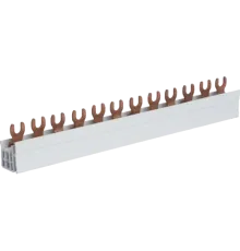 Hager KDN363A 3-полюсна на 12 мод 10mm2 Шина вилкова